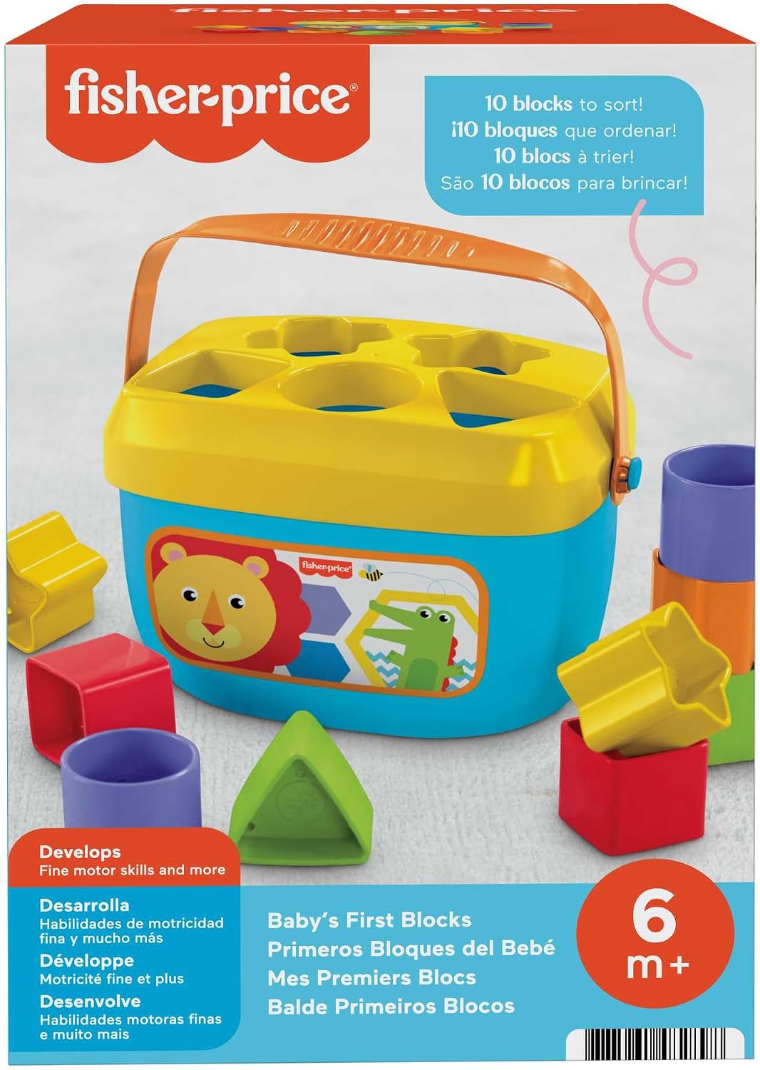 Fisher-Price Baby's First Blocks Shape Sorter Set