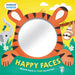 Happy Faces Mirror Mirror Board Book by Lisa Edwards