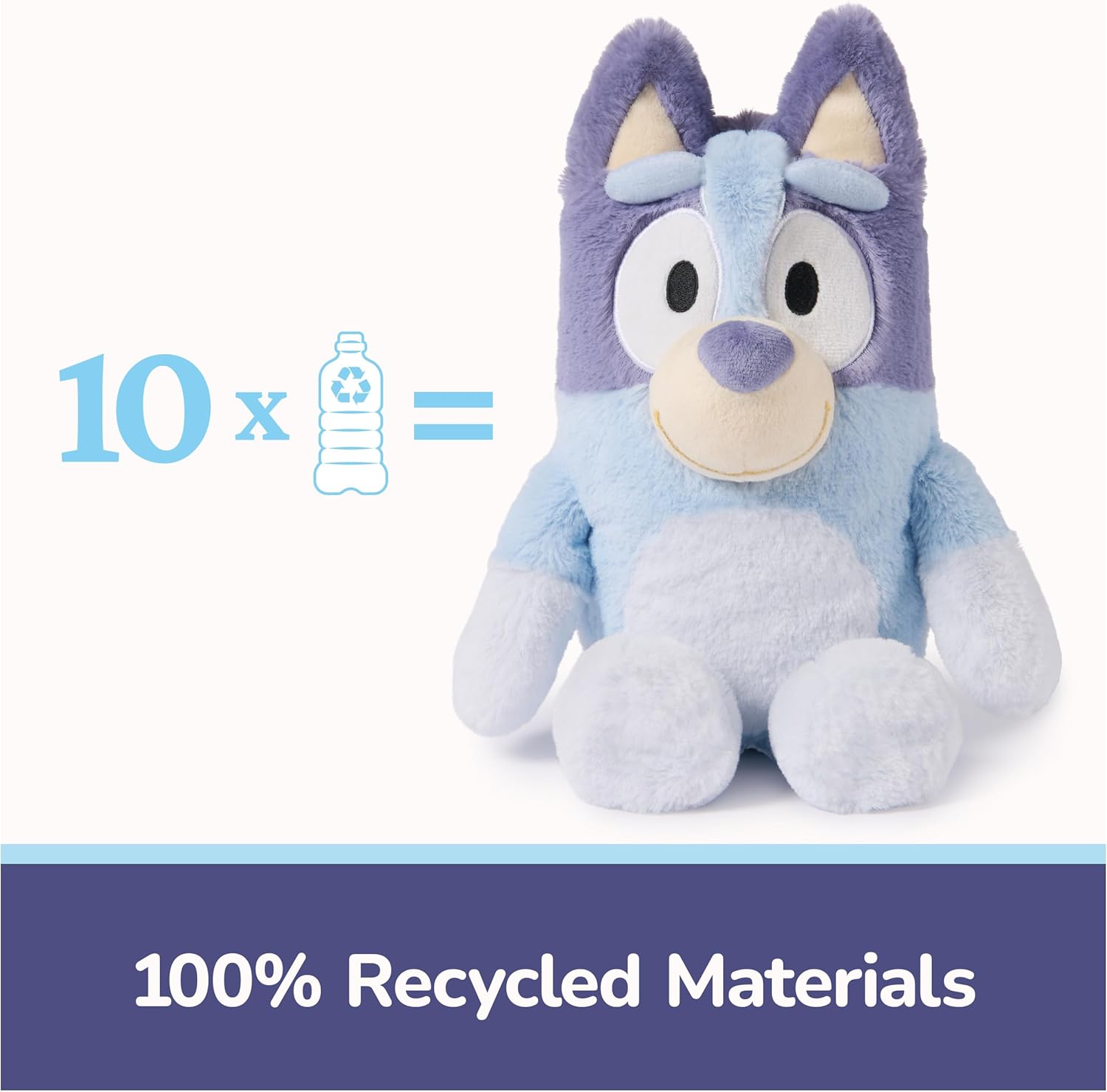 GUND Bluey Sustainably Soft Plush Toy - Eco-Friendly Recycled Materials, 13-inch