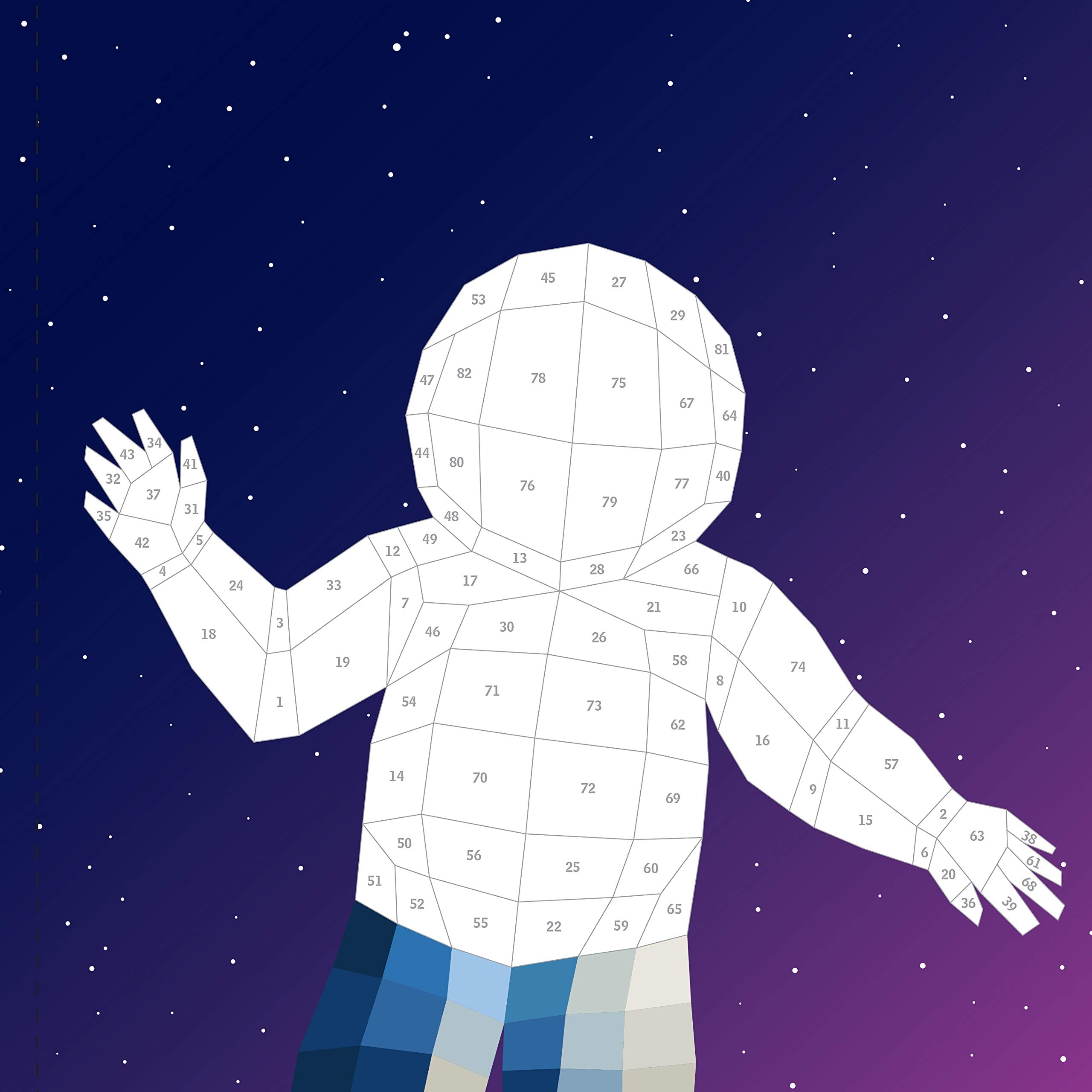Paint By Sticker Kids Outer Space