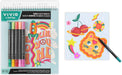 Brea Reese Vivid Marker Color-By-Number Kit Good Vibes