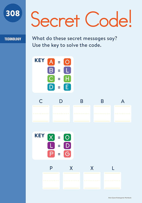 Brain Quest Workbook: Kindergarten Revised Edition