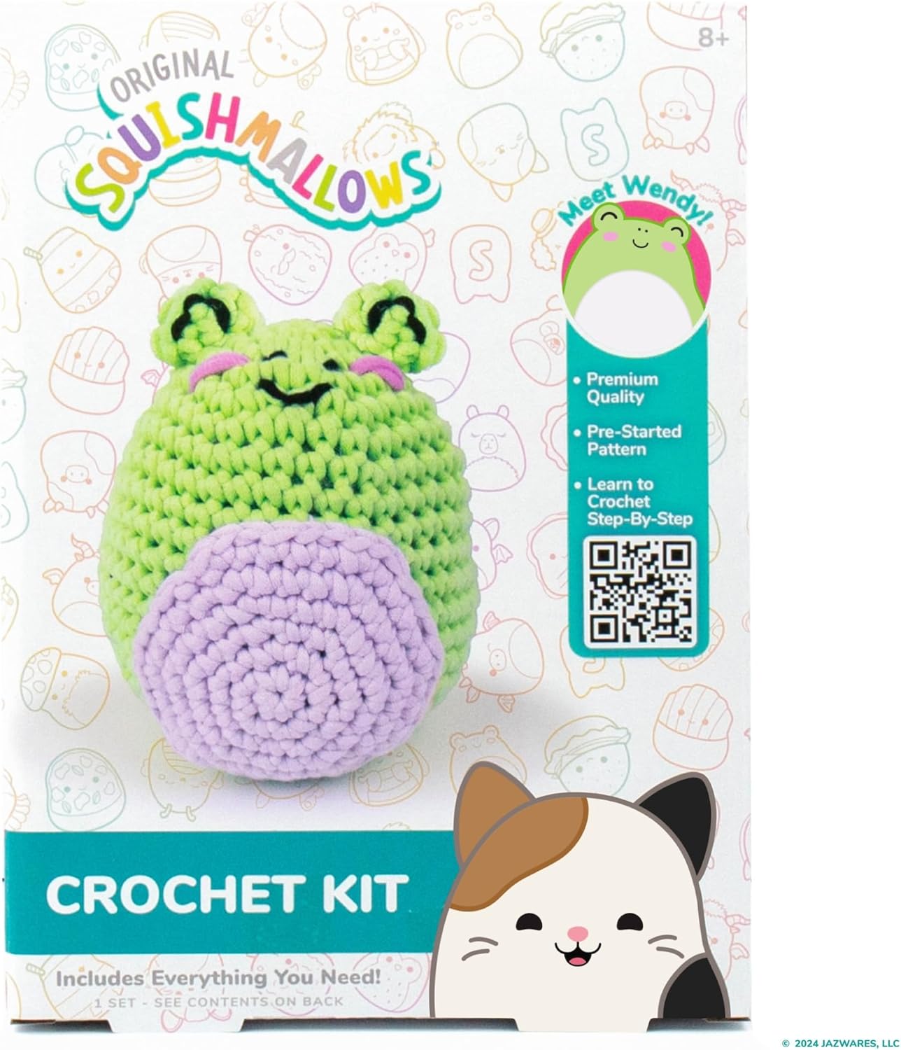 Squishmallow Crochet Kit: Wendy