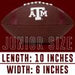 Franklin Sports NCAA Collegiate Junior Football