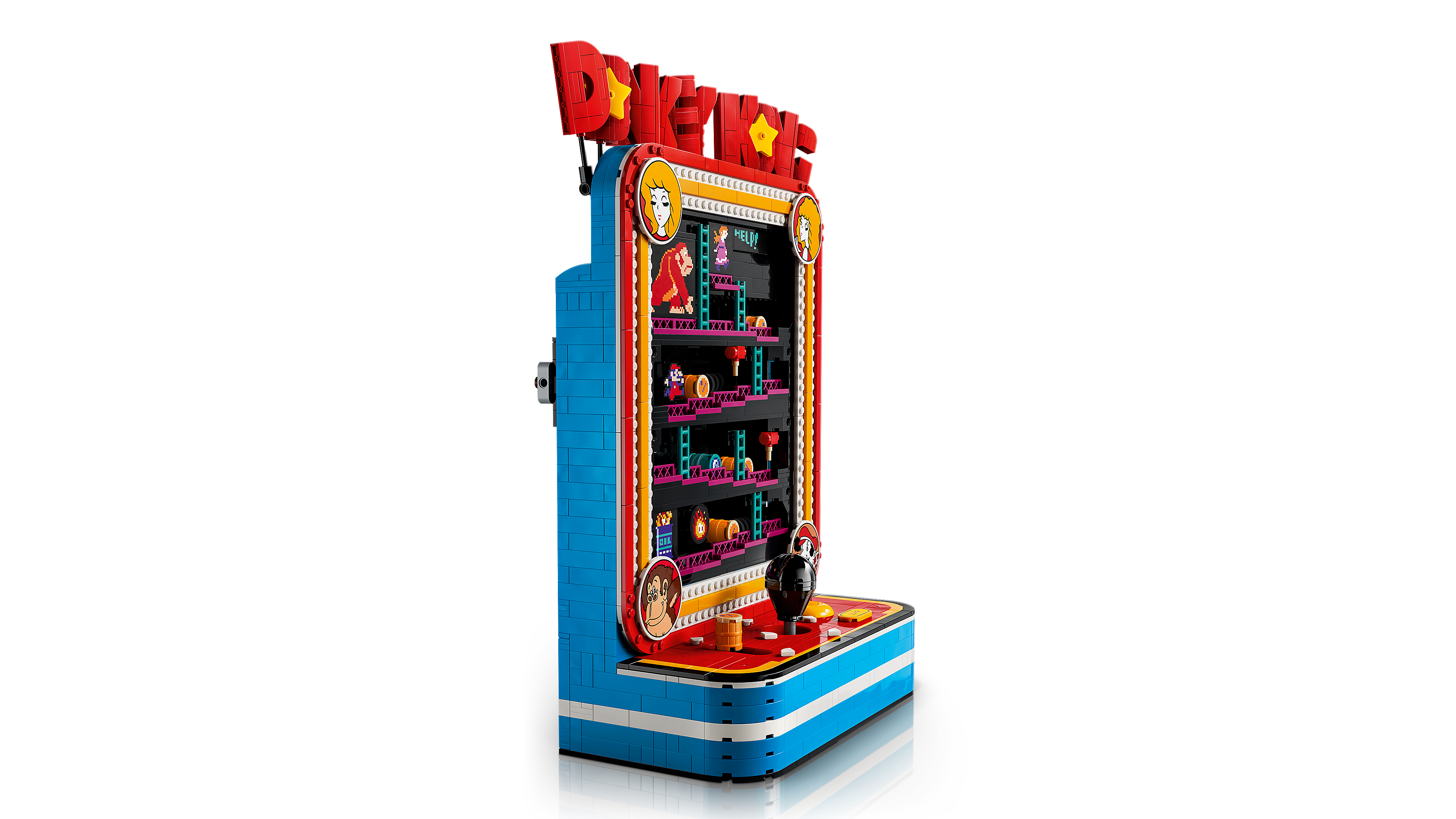 LEGO Super Mario Donkey Kong Arcade Building Kit 1371 Pieces