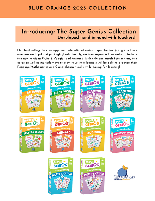 Super Genius Alphabet Flash Cards : The Clever Card Challenge