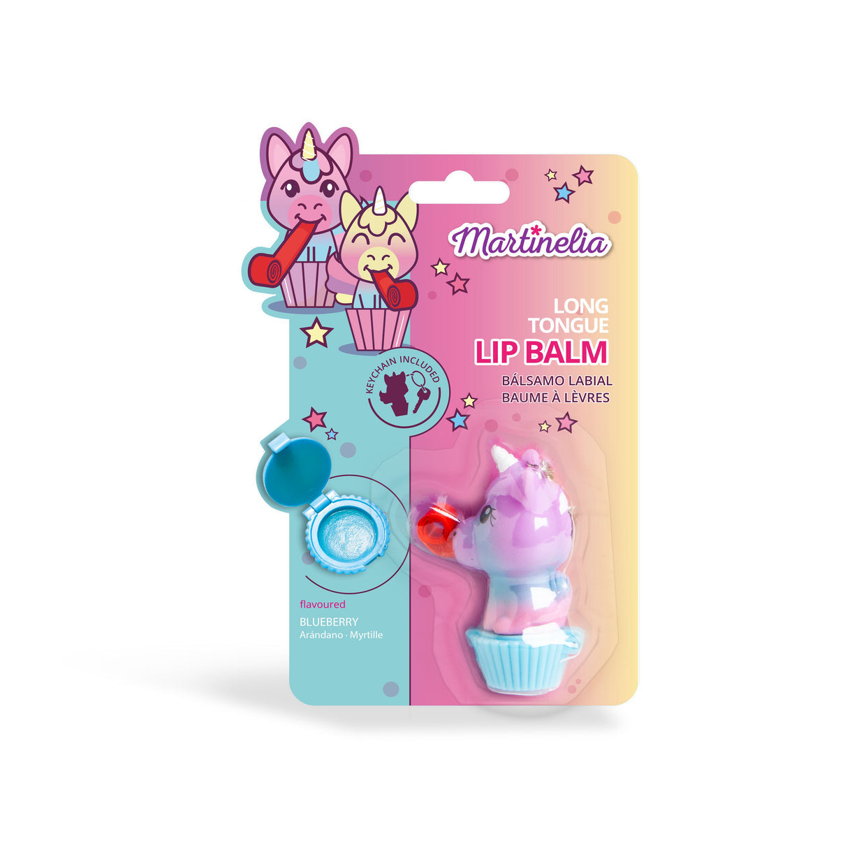 Flavored Unicorn Tongue Lip Balm