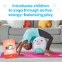 hand2mind BubblePlush Yoga Ball Buddy Cat