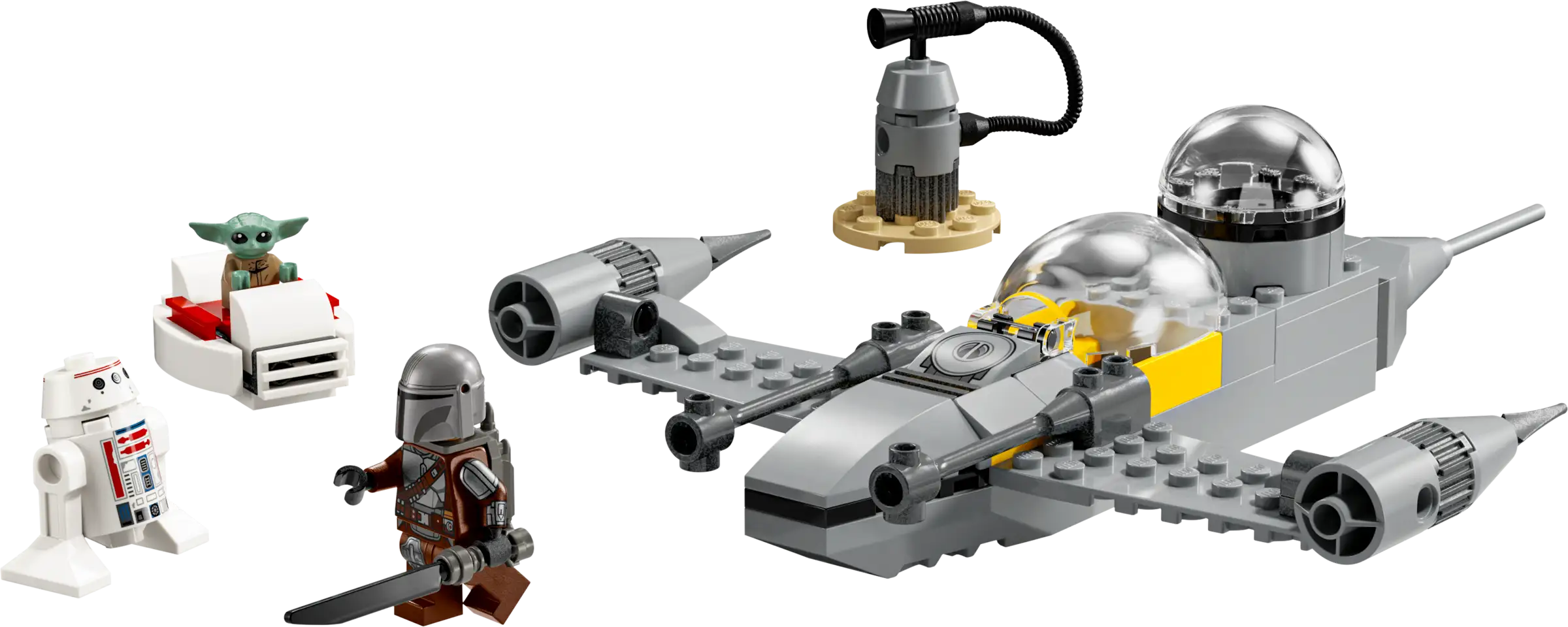 Lego The Mandalorian & Grogu's Speeder Bike