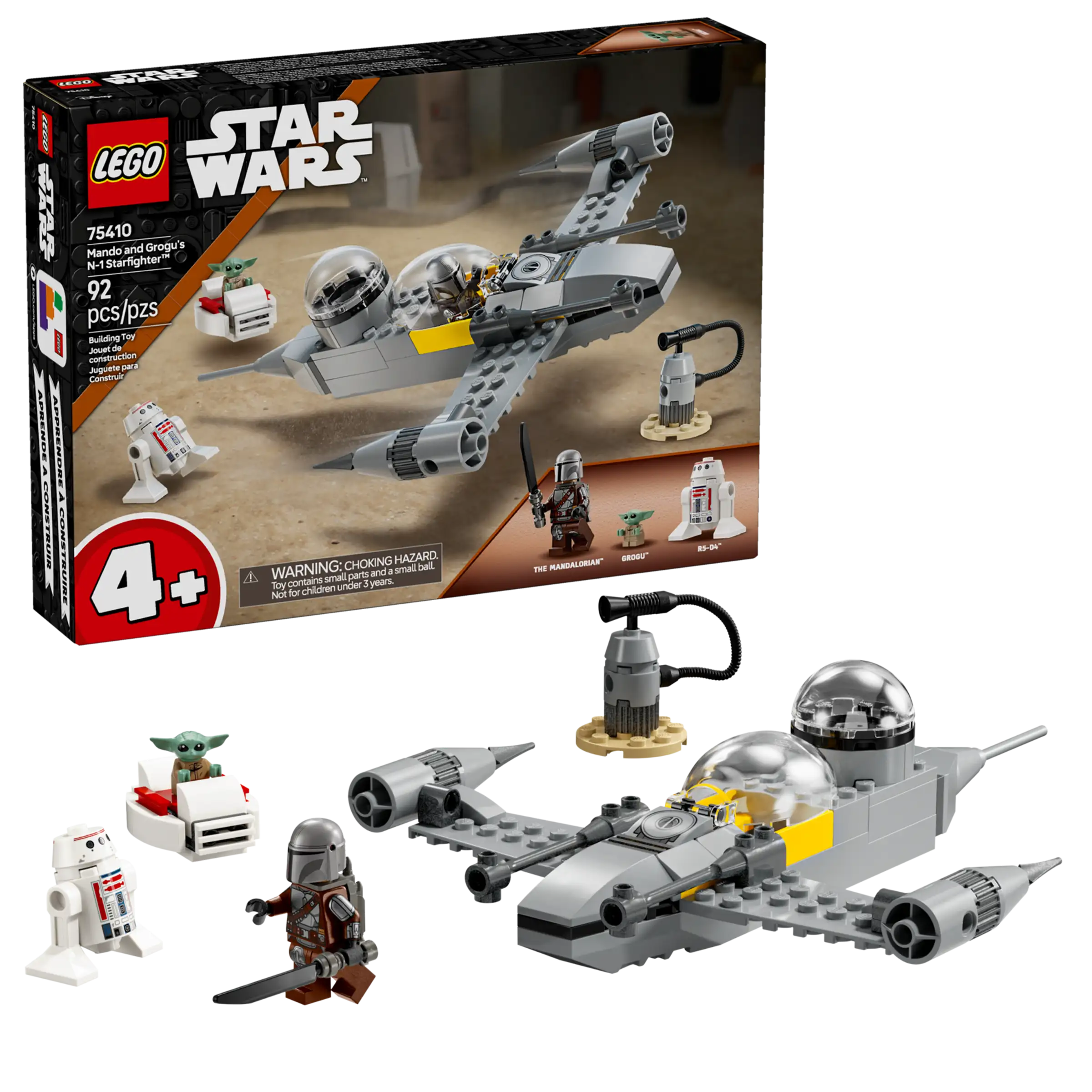 Lego The Mandalorian & Grogu's Speeder Bike