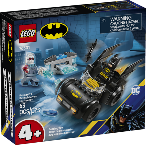 Batman Batmoble Mr Freeze Lego
