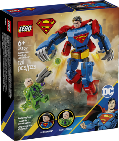 Superman Mech Lex Luthor Lego