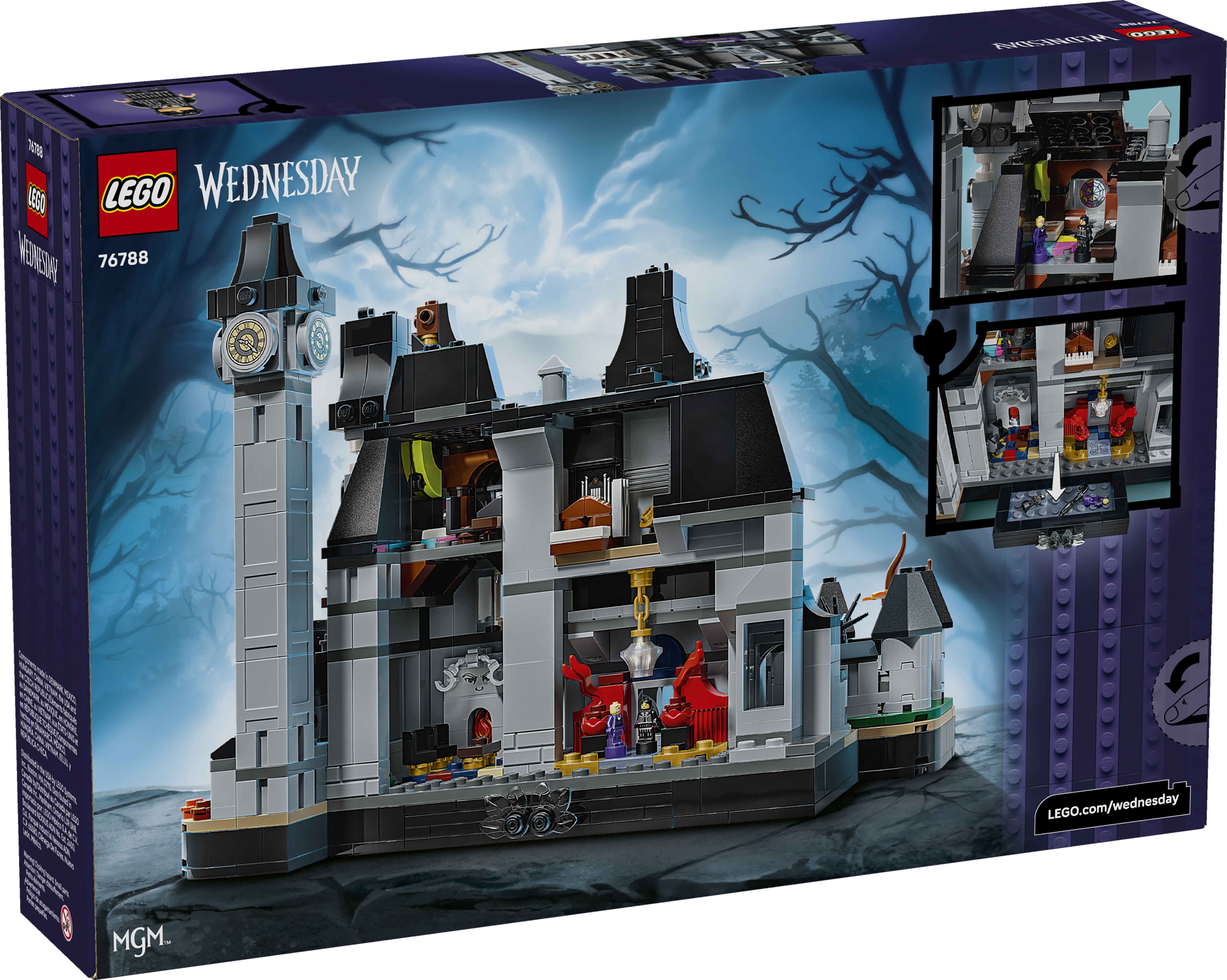 LEGO Wednesday Nevermore Academy 76788 Building Toy