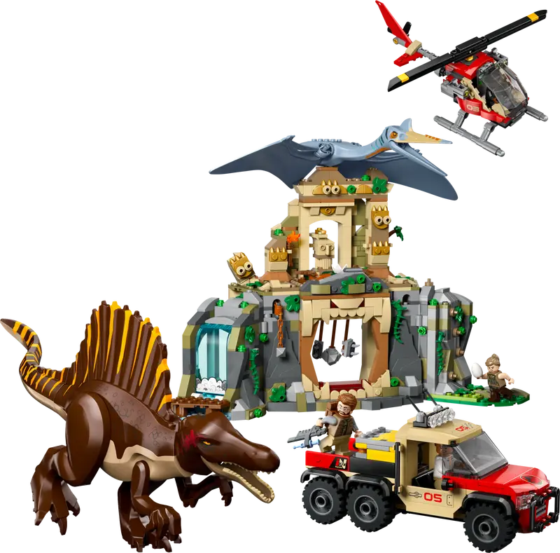 Lego Spinosaurus & Questzalcoatlus Air Mission