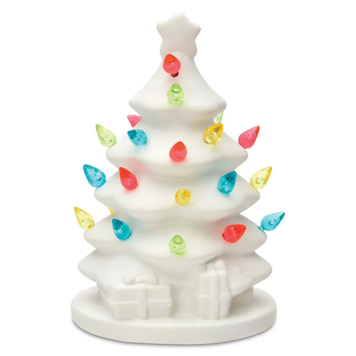 Iscream Kids Paint Your Own Christmas Tree with Lights