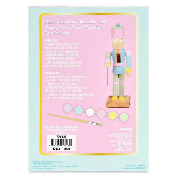 Iscream Kids Paint Your Own Nutcracker Treat