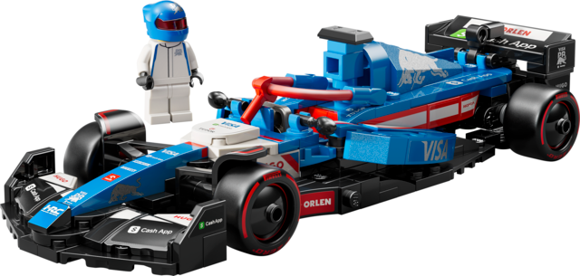 LEGO Visa Cash App RB VCARB 01 F1 Speed Champions