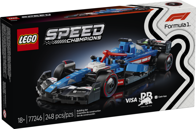 LEGO Visa Cash App RB VCARB 01 F1 Speed Champions