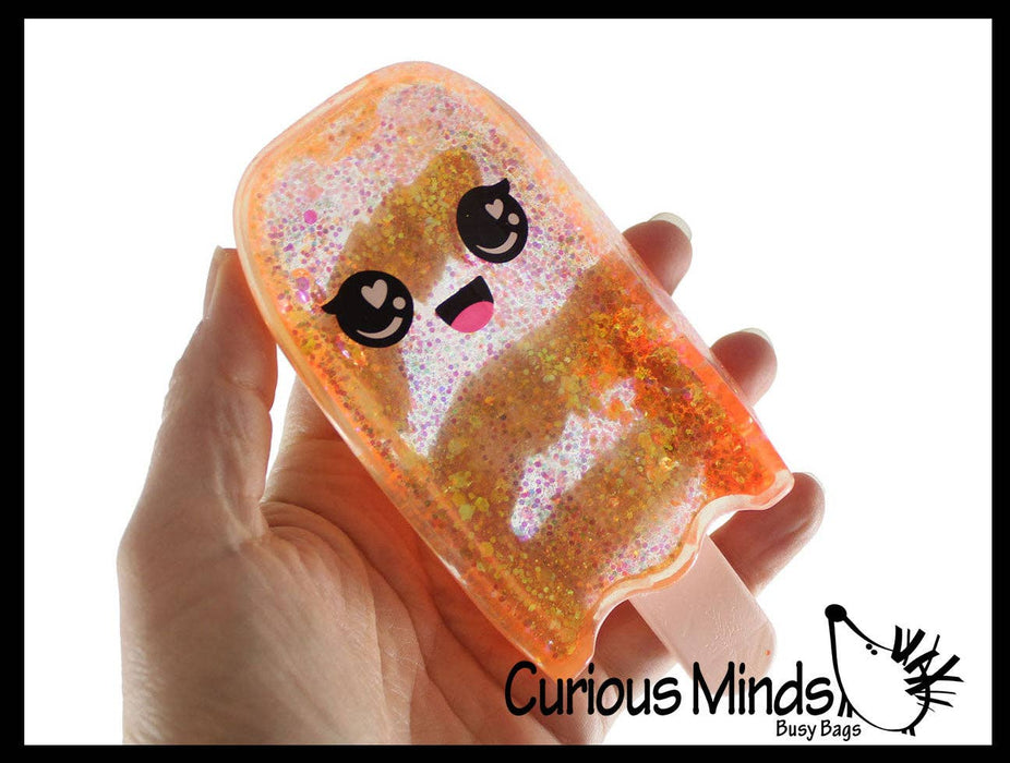 Large 4.5" Popsicle Shaped Ball - Thick Glue/Gel