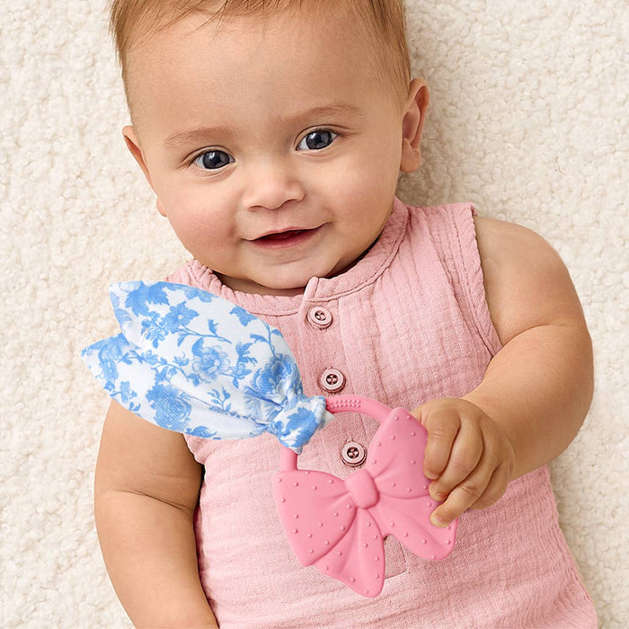 Bow Crinkle Crew Infant Teether