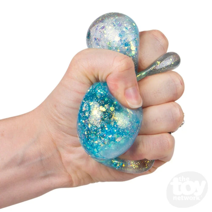 Toy Network 2-Inch Squeezy Sugar Cube Glitter Sensory Fidget