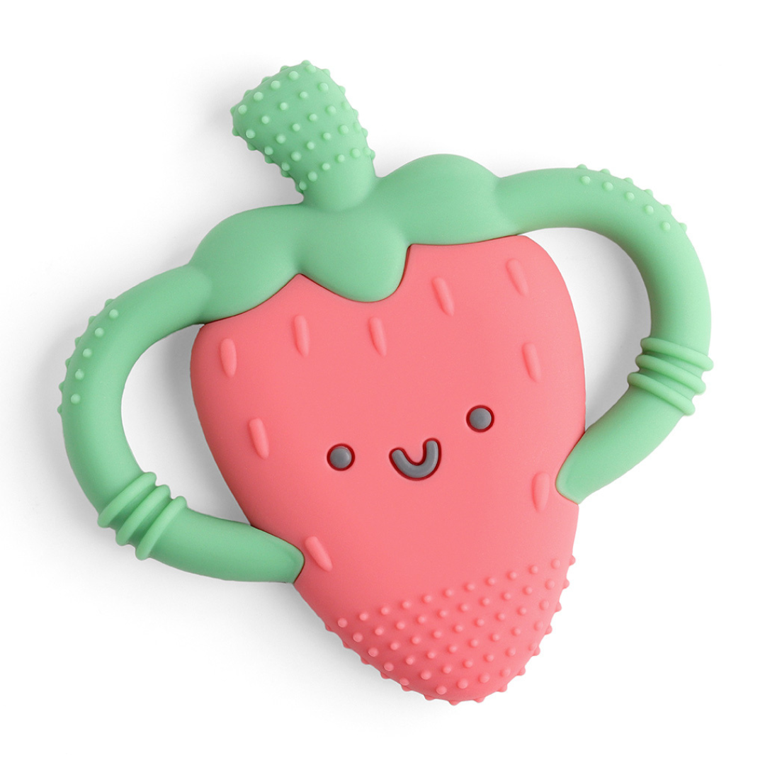 Strawberry Chew Crew Infant Teether