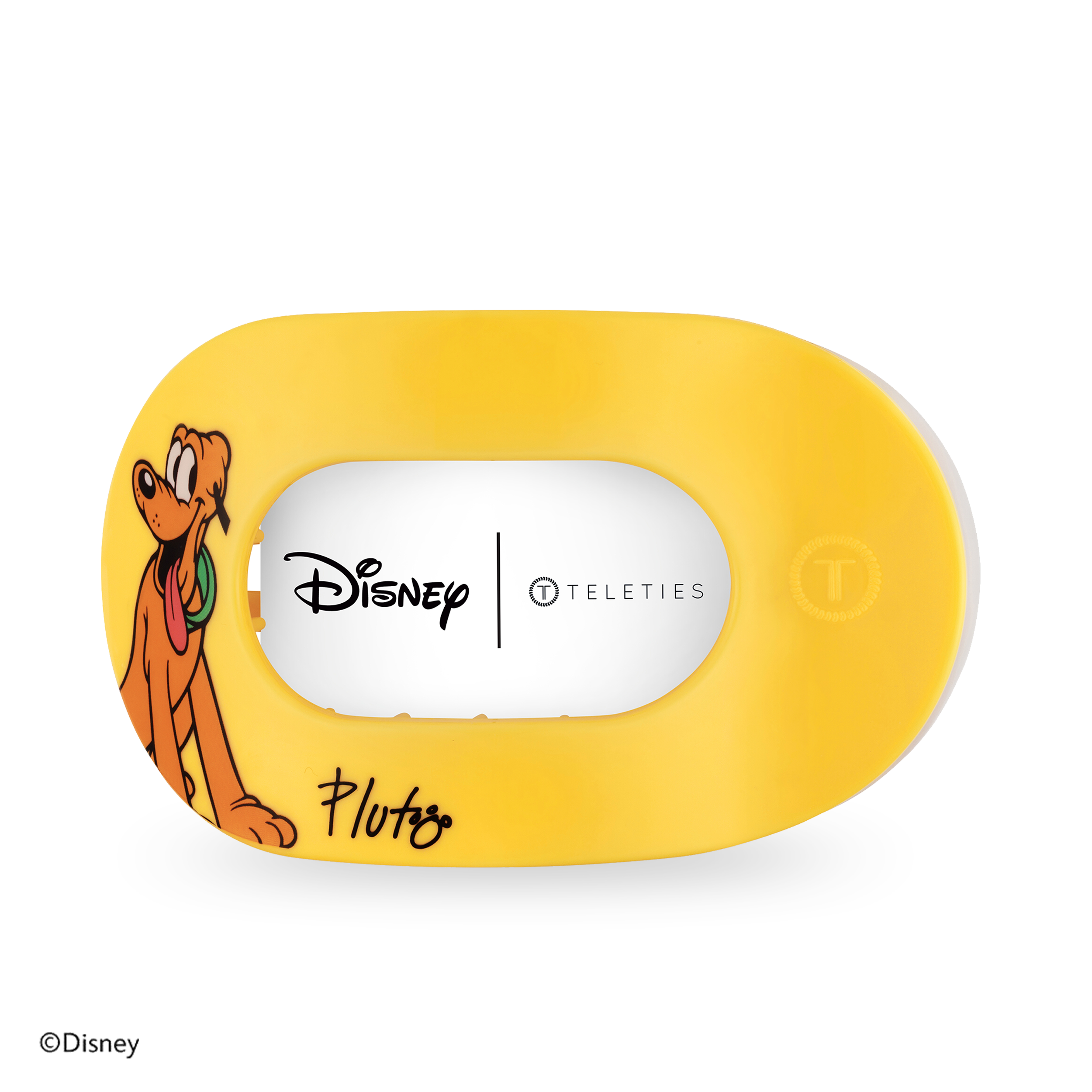 Flat Round Hair Clip | Large | Pluto