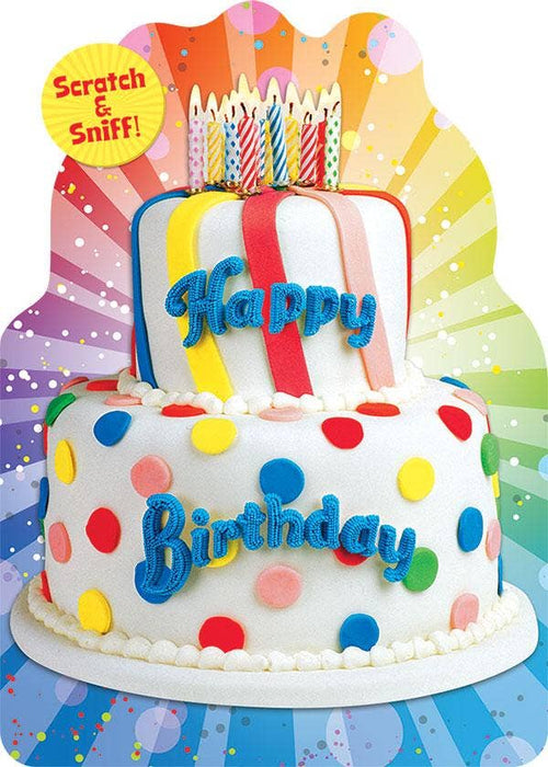 Birthday Cake Scratch & Sniff-Vanilla Card