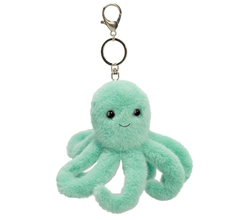 Douglas Octopus Plush Bag Charm for Backpacks and Purses