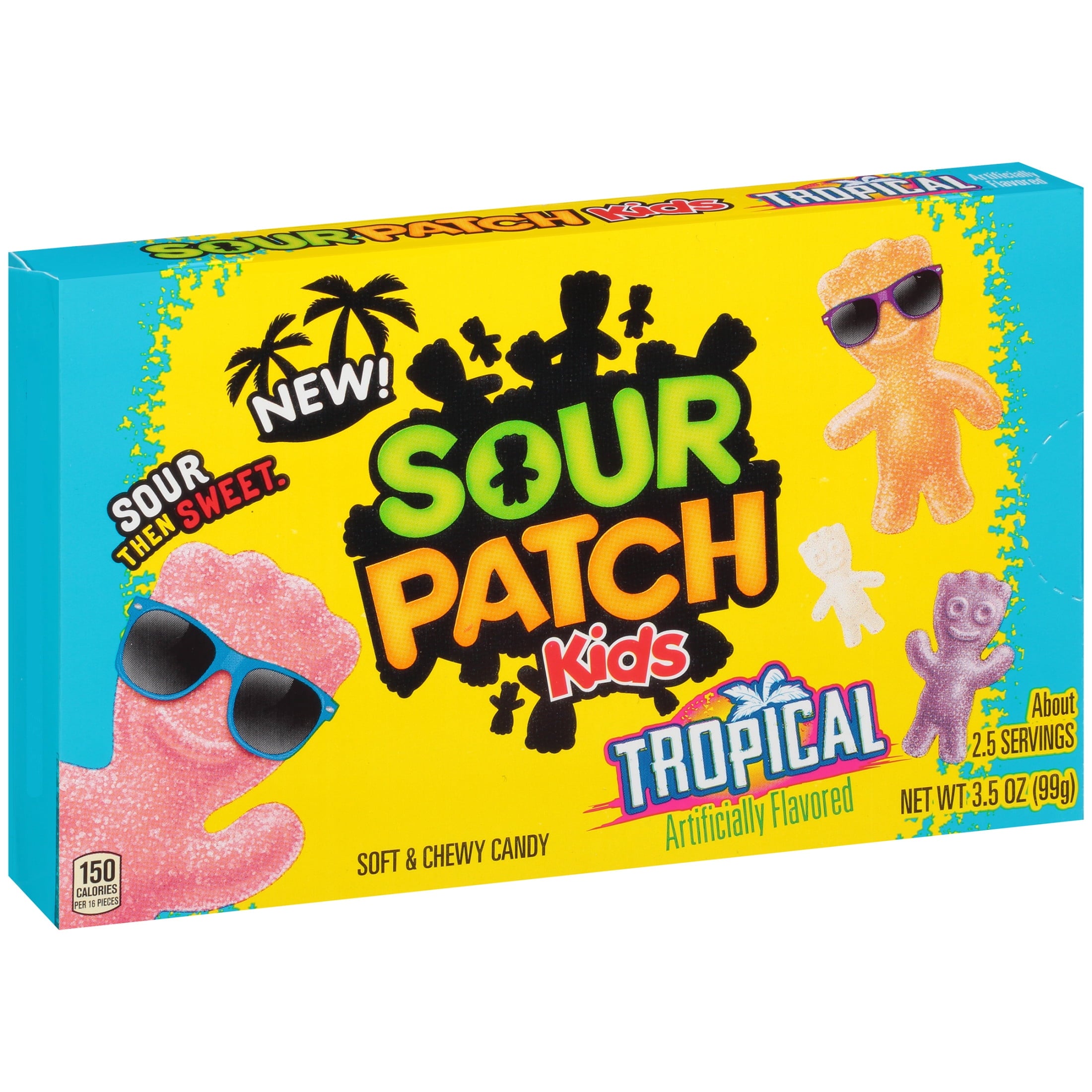 Sour Patch Kids Tropical Soft & Chewy Candy 3.5 oz