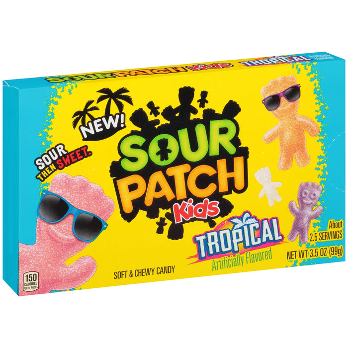 Sour Patch Kids Tropical Soft & Chewy Candy 3.5 oz