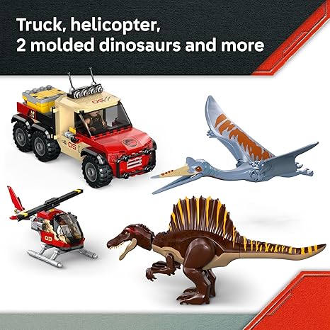LEGO Jurassic World Spinosaurus & Quetzalcoatlus Air Mission #76976