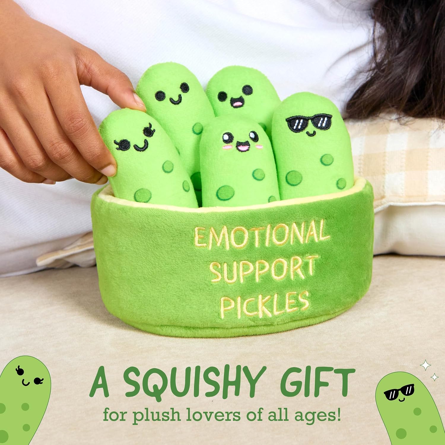 WHAT DO YOU MEME? Emotional Support Plushies Set