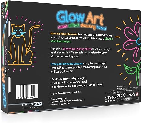Marvin's Magic Glow Art - LED Doodle Board for Children
