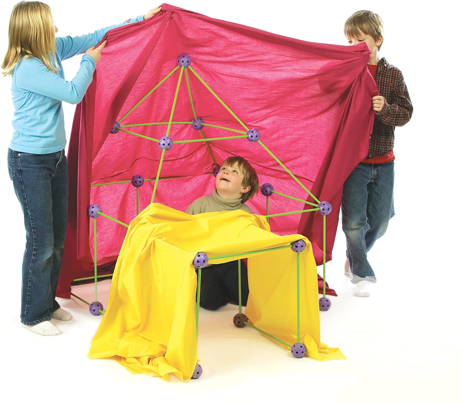 Crazy Fort 69 Pieces Build Your Own Fort Kit