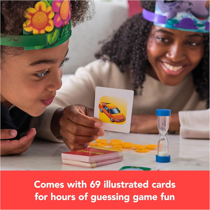 Hedbanz 2023 Edition: Ultimate Family Picture Guessing Board Game, New Cards