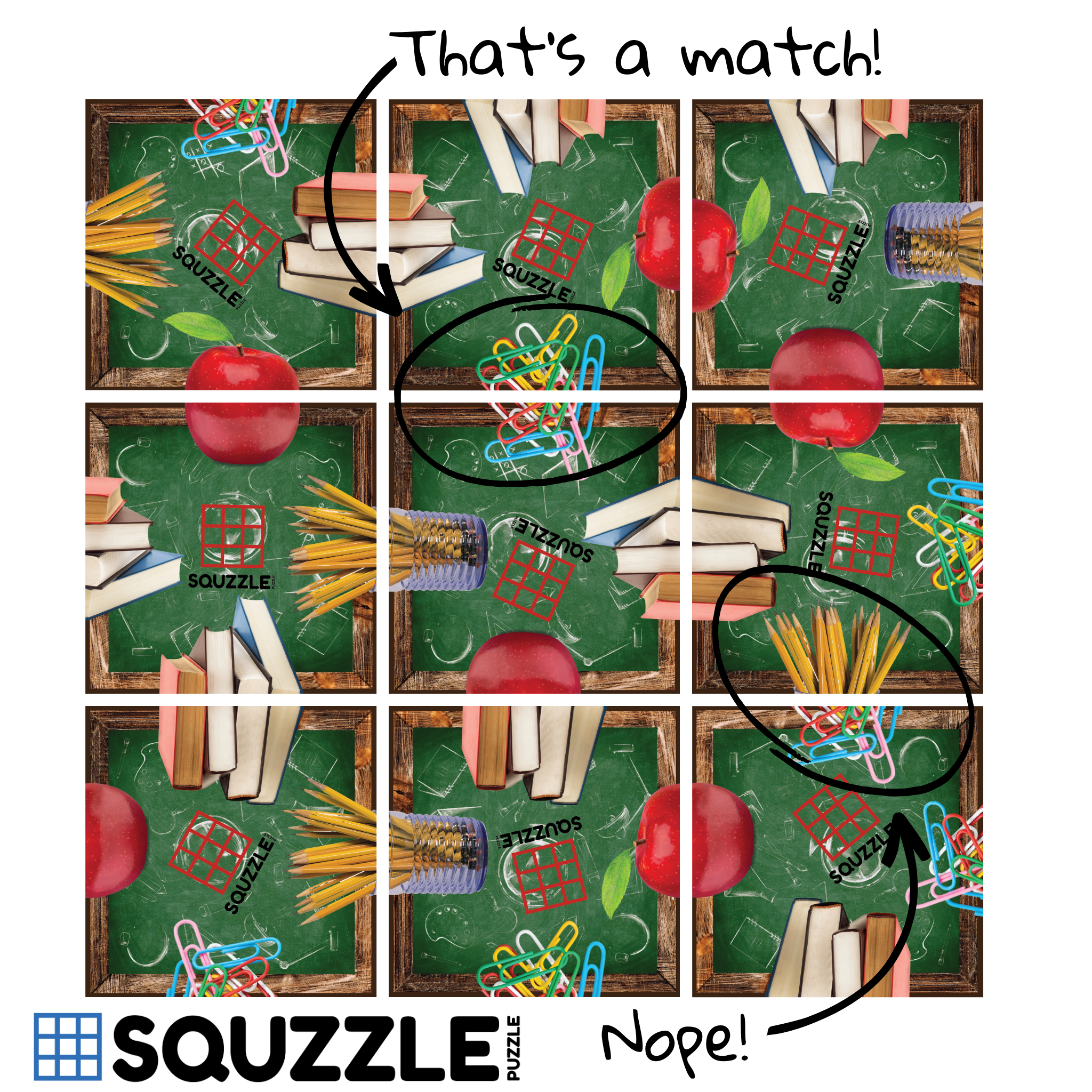 School Squzzle Puzzle