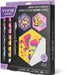 Brea Reese Vivid Retro 70s Paint-by-Number Kit 3 Hexagon Canvases
