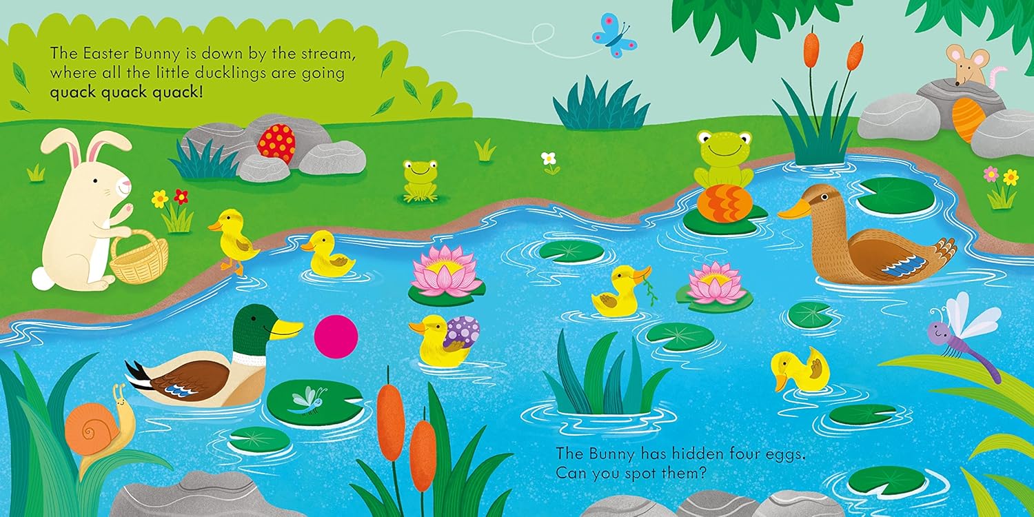 Easter Sound Book: An Interactive Easter Sound Book for Babies and Toddlers with Look and Find Activities