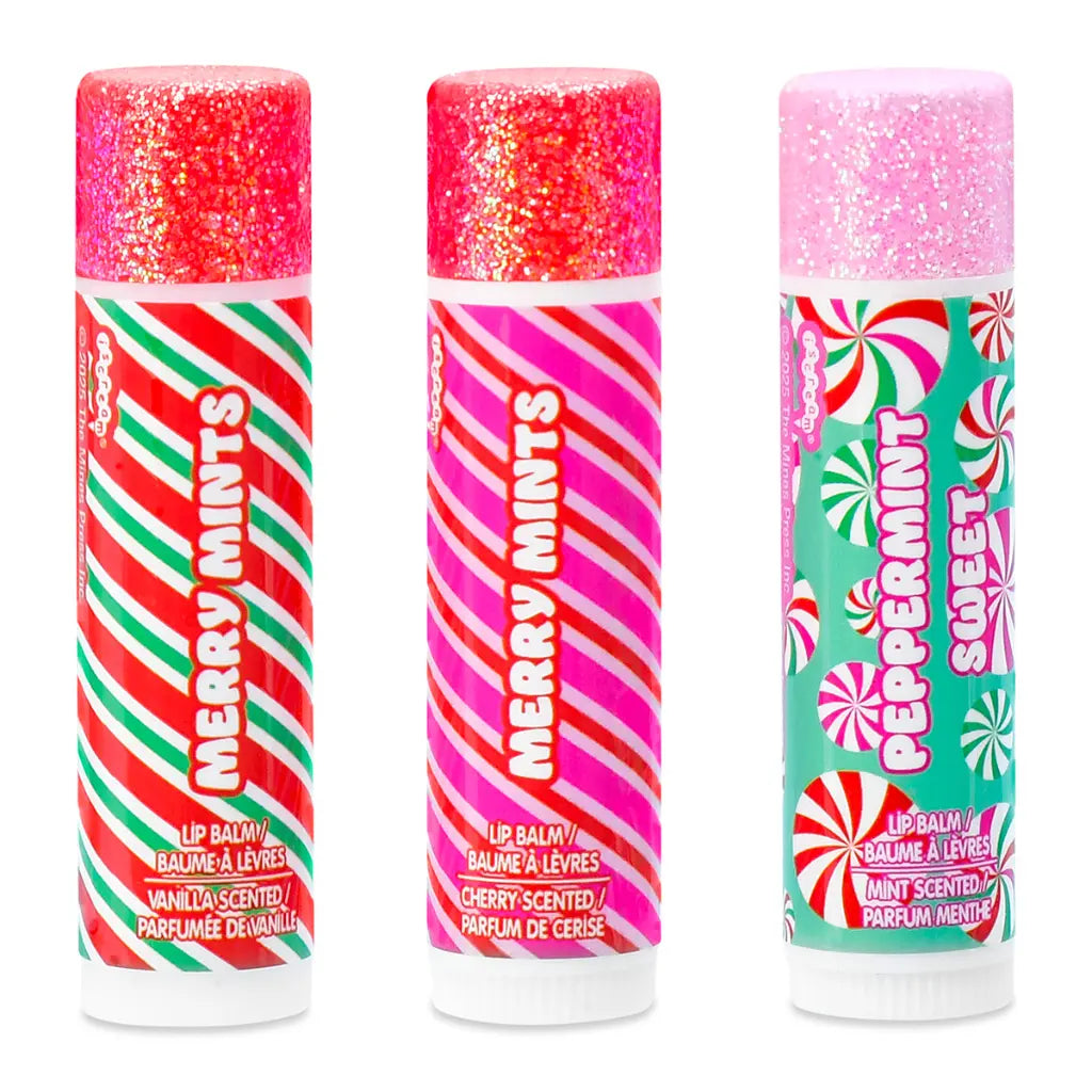 Merry Mints Lip Balms - 3 pack