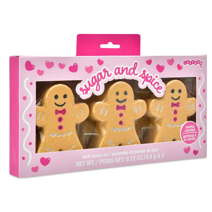 Iscream Kids Sugar And Spice Bath Bomb Set