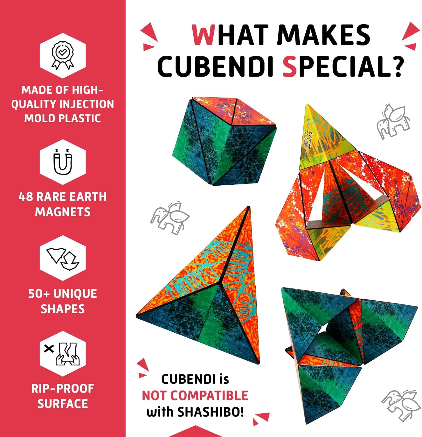 Fun in Motion Toys Cubendi Twist Origami Puzzle Toy