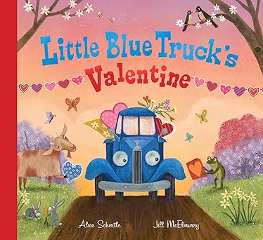 Little Blue Truck's Valentine Lift-the-Flap Board Book