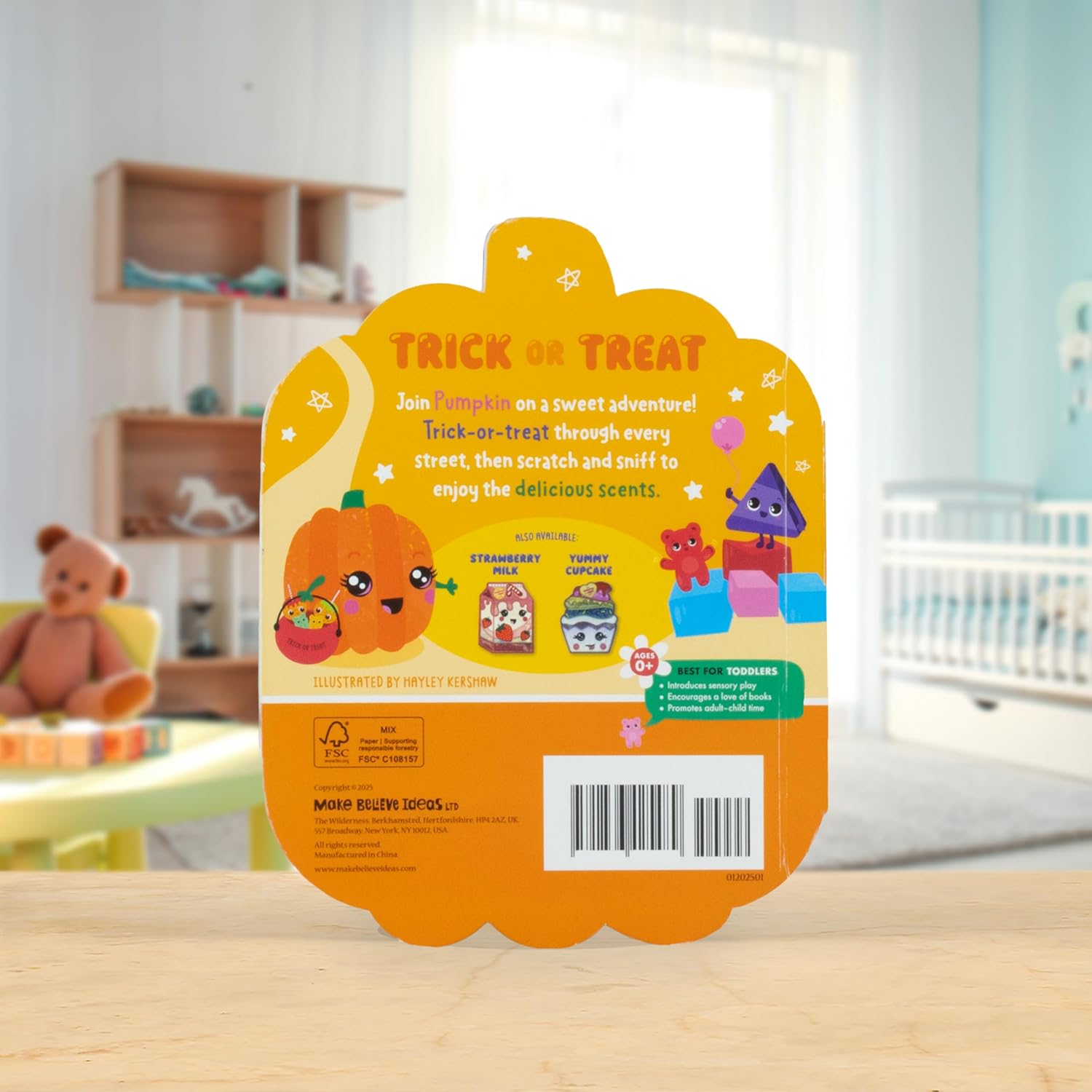 Make Believe Ideas Trick or Treat Sensory Board Book