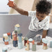 Speedy Monkey Wooden Building Blocks Set 50 Pieces FSC-Certified