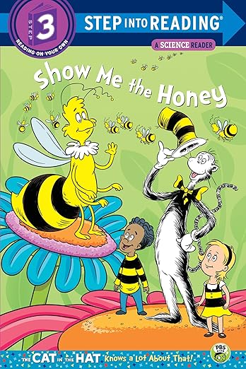 Dr. Seuss Cat in the Hat Honey Bees Step into Reading Book