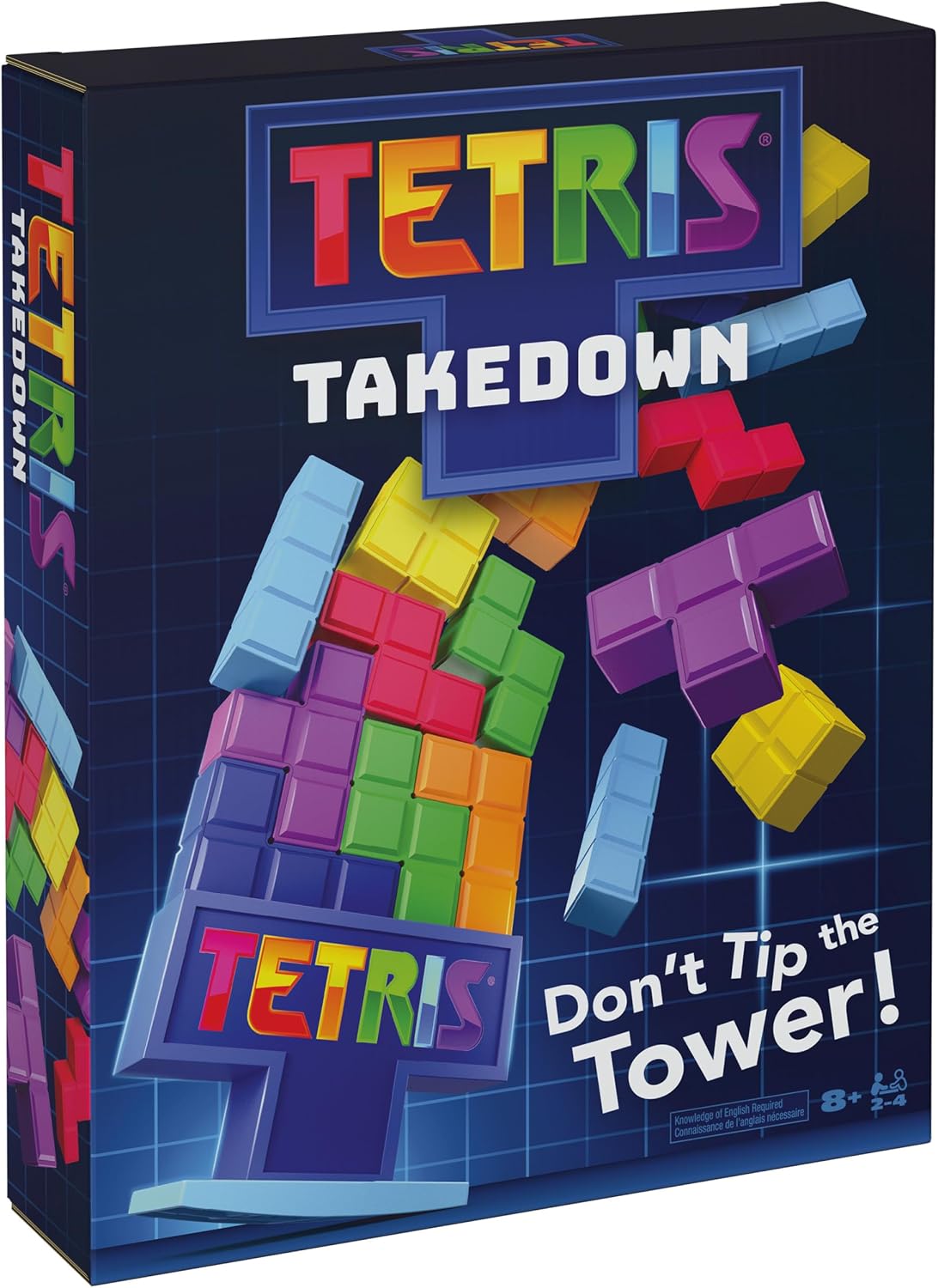 Spin Master Games Tetris Takedown Competitive Block-Balancing Family Game