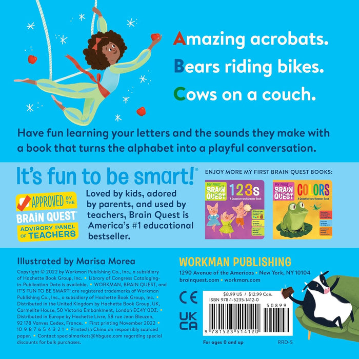 My First Brain Quest ABCs: A Question-and-Answer Book