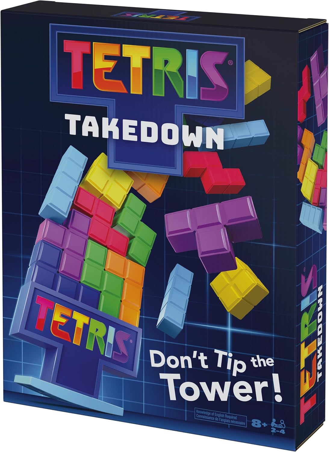 Spin Master Games Tetris Takedown Competitive Block-Balancing Family Game