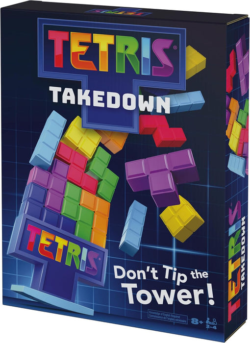 Spin Master Games Tetris Takedown Competitive Block-Balancing Family Game